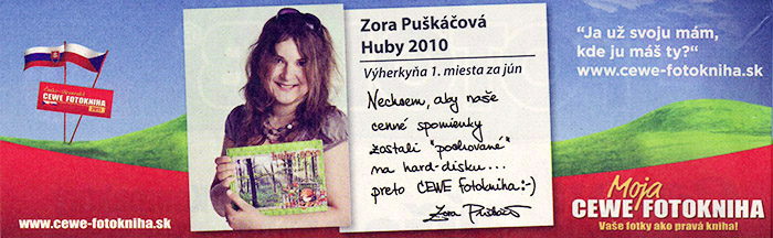 1. miesto za jún | CEWE fotokniha 2011