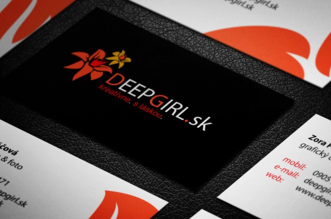 DeepGirl.sk | Corporate identity