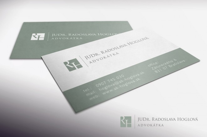 JUDr. Radoslava Hoglová | Corporate identity